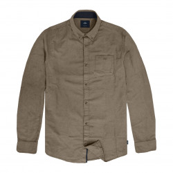 5115 100% Oxford Cotton Shirt Grey