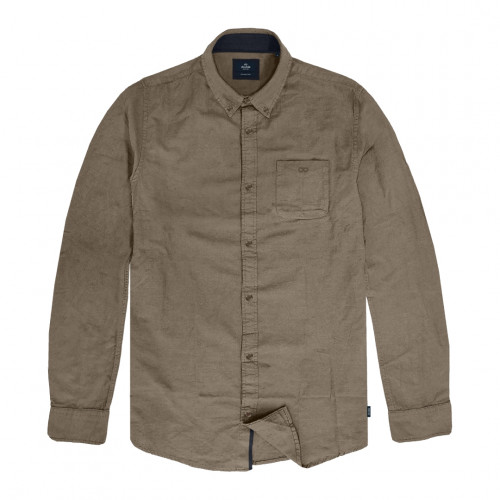 5115 100% Oxford Cotton Shirt Grey