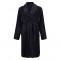 PJ068 Fleecy Gown Navy Blue