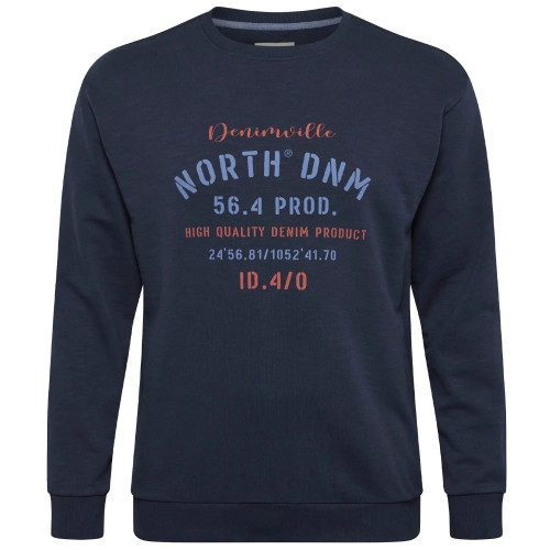 43327 North Logo sweater Dark Blue