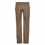 2300 - Odessa Stretchable Fine Printed Chino Brown