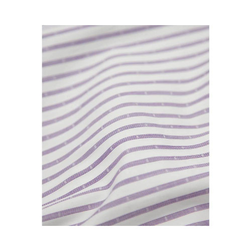 4299 - Striped Cotton Shirt Wine