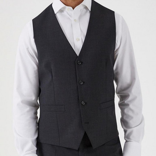 Skopes Woolblend Waistcoat Charcoal