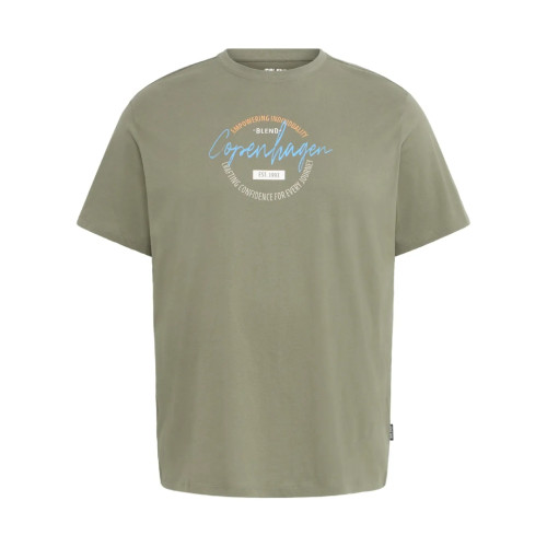 COPENHAGEN Printed T. Shirt SAGE Green