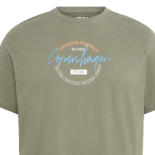 COPENHAGEN Printed T. Shirt SAGE Green