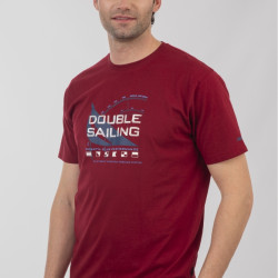 9049 Printed T.Shirt DEEP RED