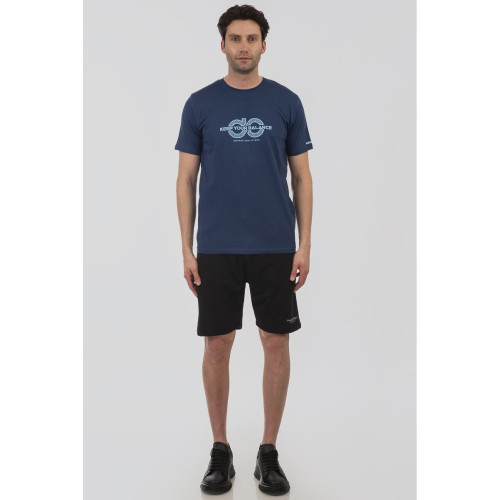9054 Keep Your Balance Tee INDIGO BLUE