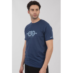 9054 Keep Your Balance Tee INDIGO BLUE