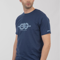 9054 Keep Your Balance Tee INDIGO BLUE