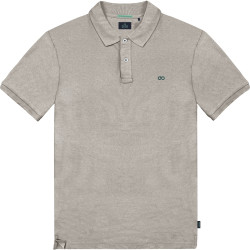 3032 - 100% Cotton Plain Polo Shirt Light Grey
