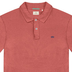 3032 - 100% Cotton Plain Polo Shirt Coral