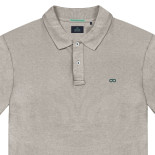 3032 - 100% Cotton Plain Polo Shirt Light Grey