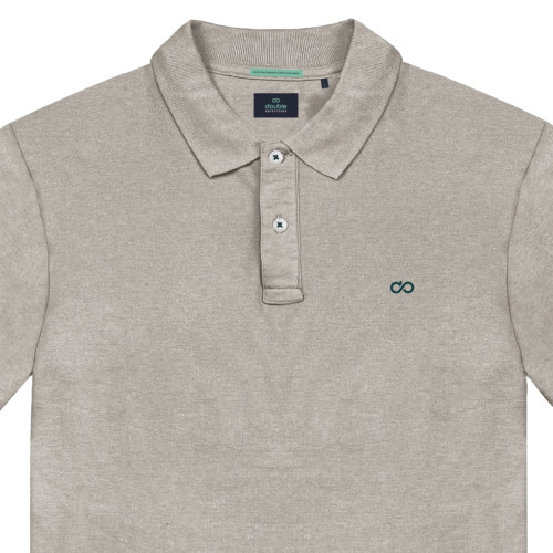 3032 - 100% Cotton Plain Polo Shirt Light Grey