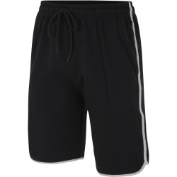 3312 Jersey Gym Shorts BLACK (white stripe on side)