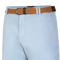 3401 KAM Stretch Chino Shorts POWDER BLUE