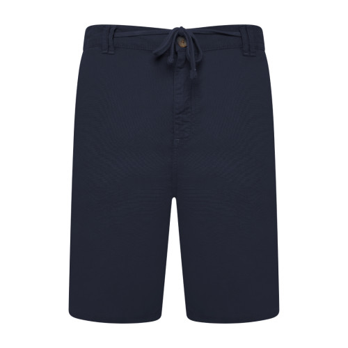 3405 - Cotton/Linnen Shorts Navy Blue