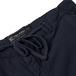 3405 - Cotton/Linnen Shorts Navy Blue