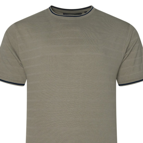 5817 KAM Textured Tee LAUREL OAK