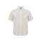 51109 NORTH Striped Linen/Cotton Shirt Yellow - Blue