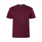 53101 North Printed v-neck t-shirt Bordeaux 