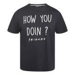 61353 FRIENDS LICENSE T-SHIRT Black