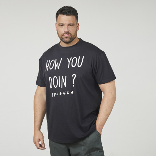61353 FRIENDS LICENSE T-SHIRT Black