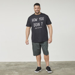 61353 FRIENDS LICENSE T-SHIRT Black