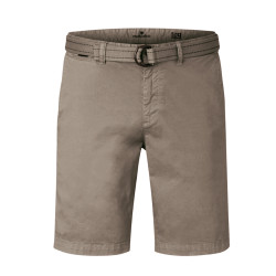 1900 - Redpoint Surrey Belted Chino Shorts Khaki