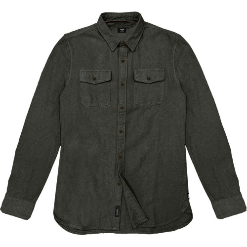 GS-568 Flannel Shirts Dark Khaki
