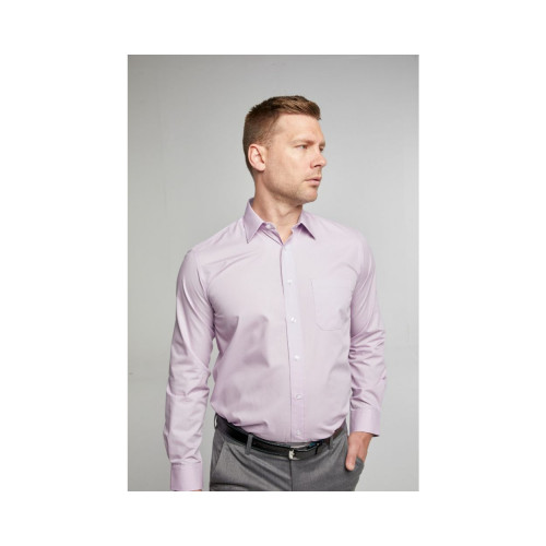 3300 - Double Two easy care Plain Office Lilac