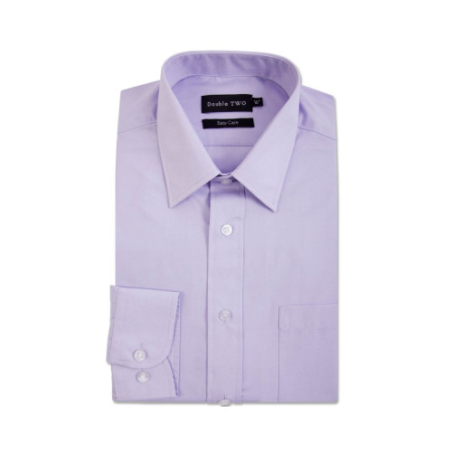 3300 - Double Two easy care Plain Office Lilac