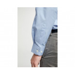 3300 - Double Two easy care Plain Office Blue