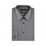 3300 - Double Two easy care Plain Office Silver Grey