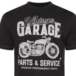 5702 Vintage Print Tee BLACK