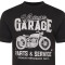 5702 Vintage Print Tee BLACK
